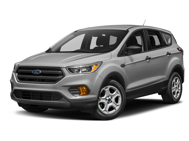 2018 Ford Escape SE in Silver — front three-quarter view