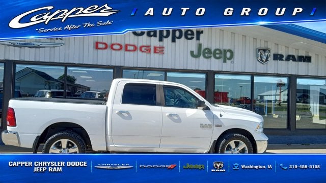 2016 RAM 1500 Big Horn in Bright White Clearcoat — front three-quarter view